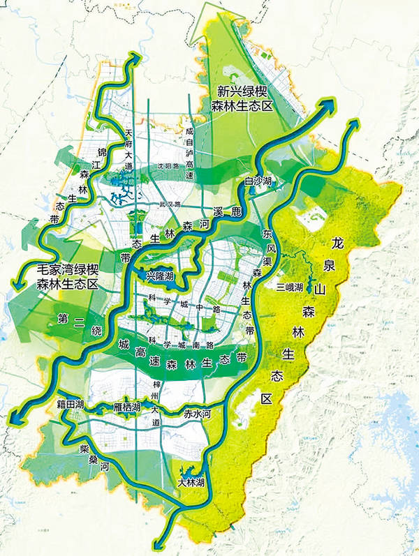 天府新区《全域森林化规划》:2035年森林覆盖率将达40