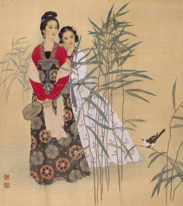 赵国经王美芳夫妇工笔仕女作品图选(画册)