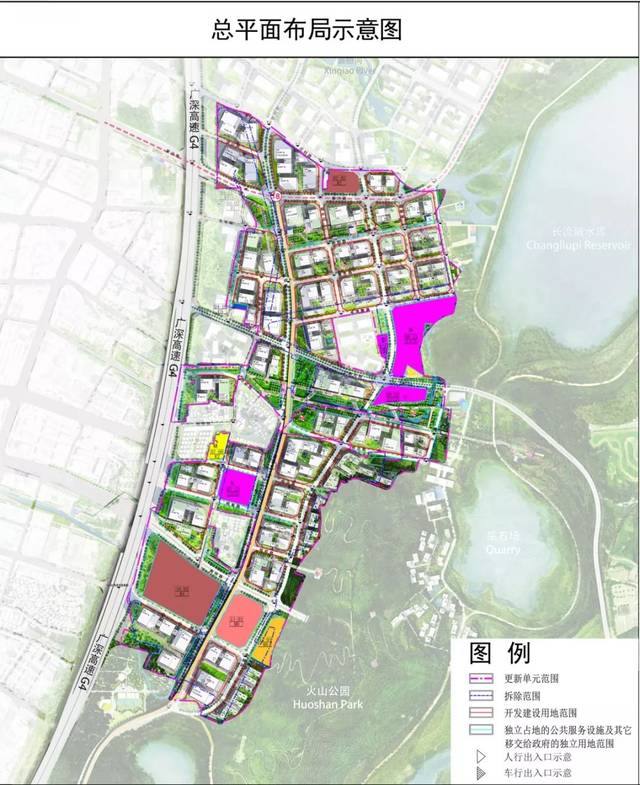 规划容积超431万㎡,新桥东城市更新单元规划图出炉!