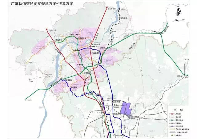 广清地铁规划出炉,18,24号线站点曝光,直通清远