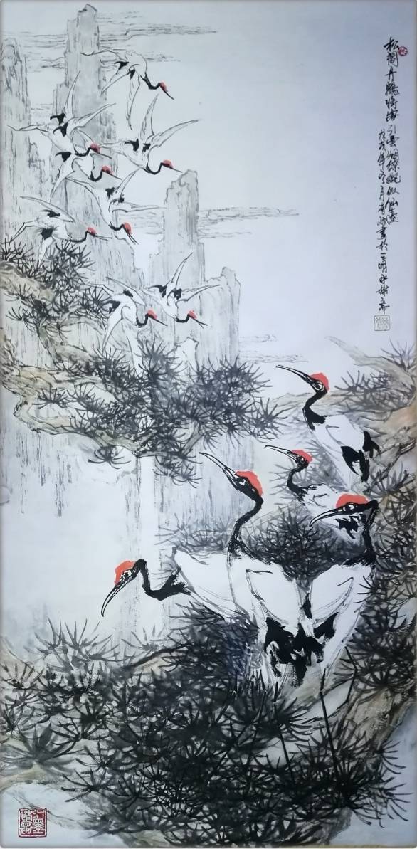 庆祝建国70周年 中国当代实力派画家——曹斌 国画作品欣赏