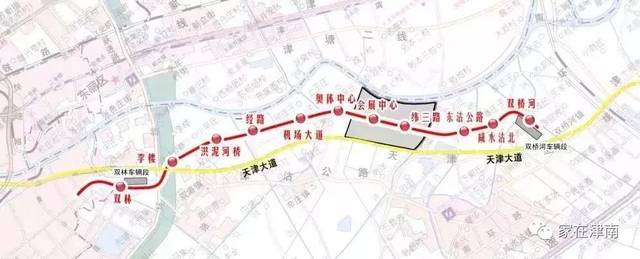 地铁1号线东延线及天津其它重点地铁线路最新进度出炉