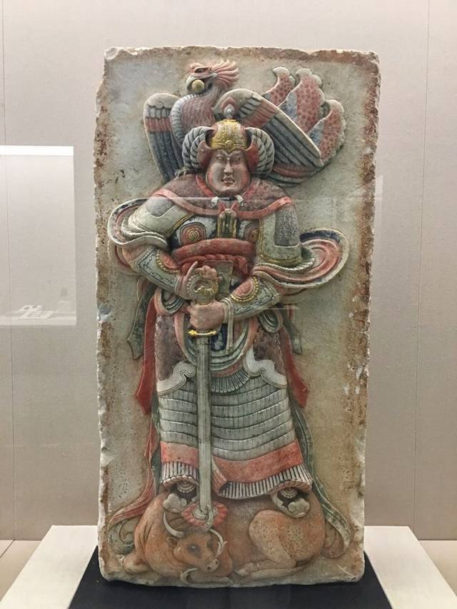 王处直墓浮雕石刻