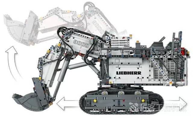 乐高科技史上最大套装——利勃海尔r9800模型即将上市