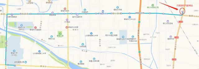 公交:市内乘坐k7/s7路公交车在万里国际汽配城站下车,再步行约670米可