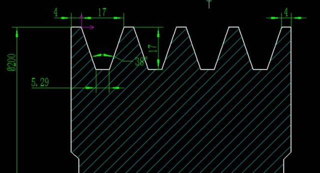 皮带轮槽加工没那么难,一个宏程序就轻松搞定