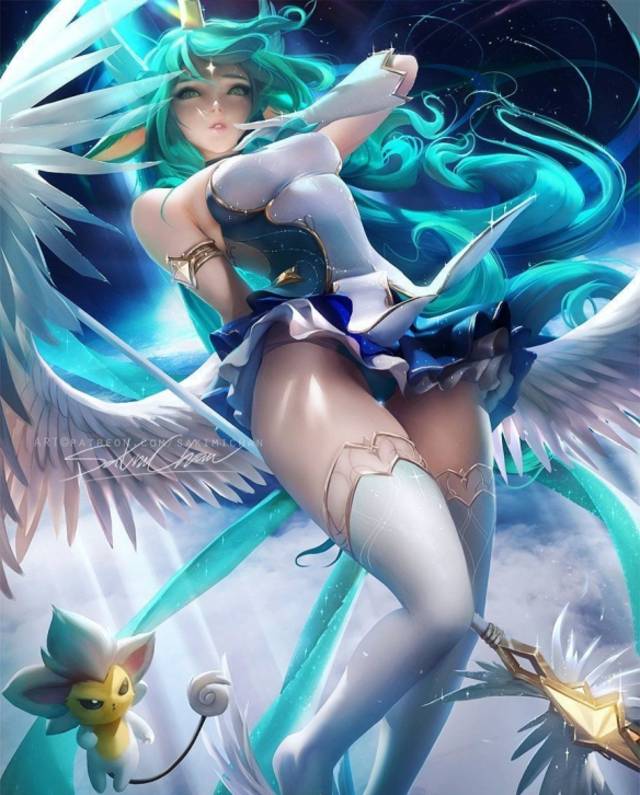 加拿大插画家sakimichan最新游戏动漫人物性感同人赏