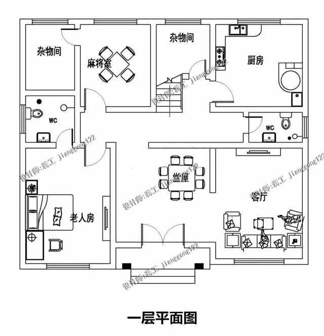 2019年最新最热门的10套农村建房图纸,第3款恰到好处