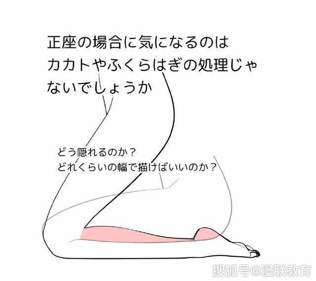 「教程」怎样画漫画角色跪姿,绘画入门教程