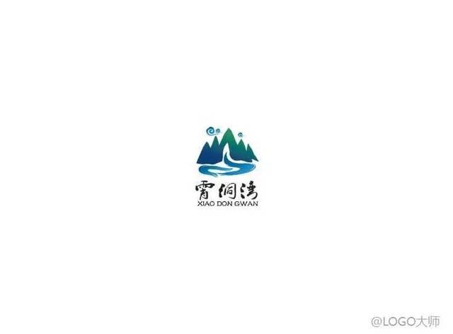 山水元素logo设计合集鉴赏!