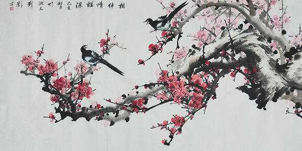 刘影作品欣赏:刘影,号:离尘,1984年生于安徽亳州,著名画家王道良先生