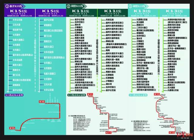 k2,k3,k5,k11,k12,k13线后, 成都市快速公交系统线路总数将增加至8条