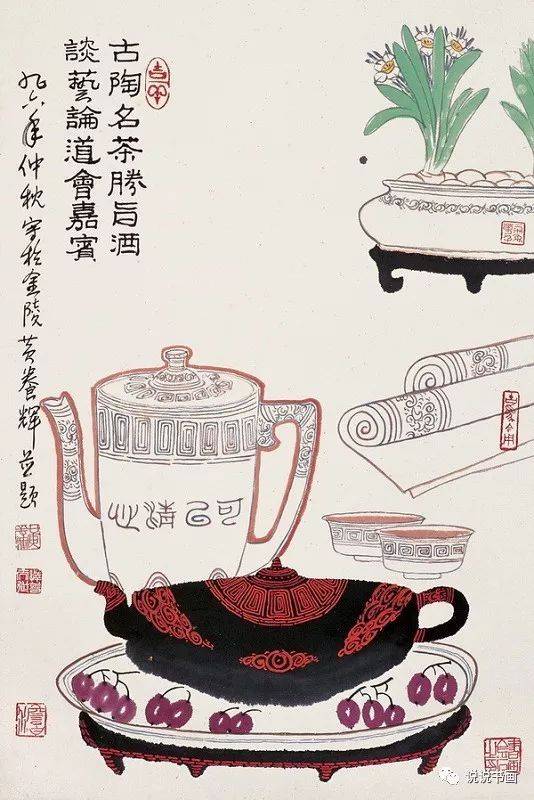 200多幅岁朝清供图 ,见者平安如意!