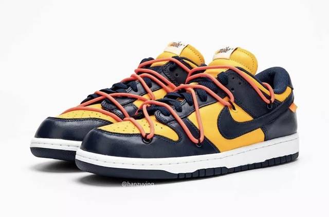 鲜艳大红!这是 off-white x nike dunk low 最佳配色吗?