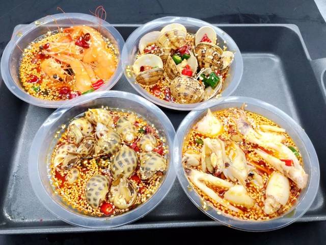 被90后00后宠坏的"捞汁""辣卤""辣炒""辣醉""烧焖"小海鲜配方在这里