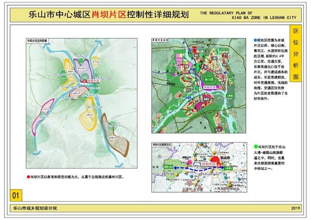 乐山肖坝片区最新规划曝光!未来又要开挂了!