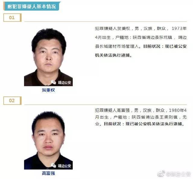 靖边县公安局关于贺秉权等人涉嫌组织,领导,参加黑社会性质组织犯罪案