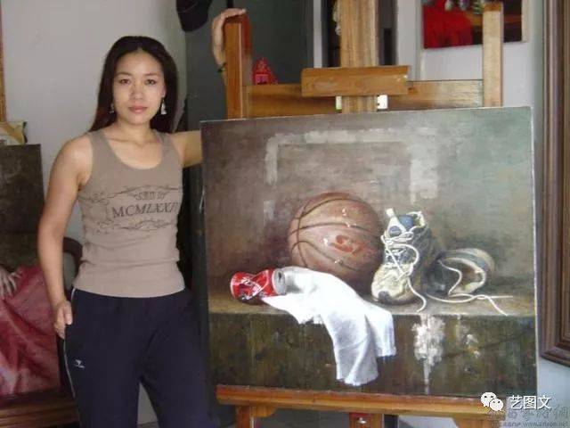 欣赏美女画家周丽萱人体油画作品