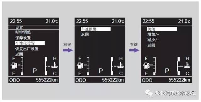 野马t70组合仪表指示灯说明和保险丝位置说明