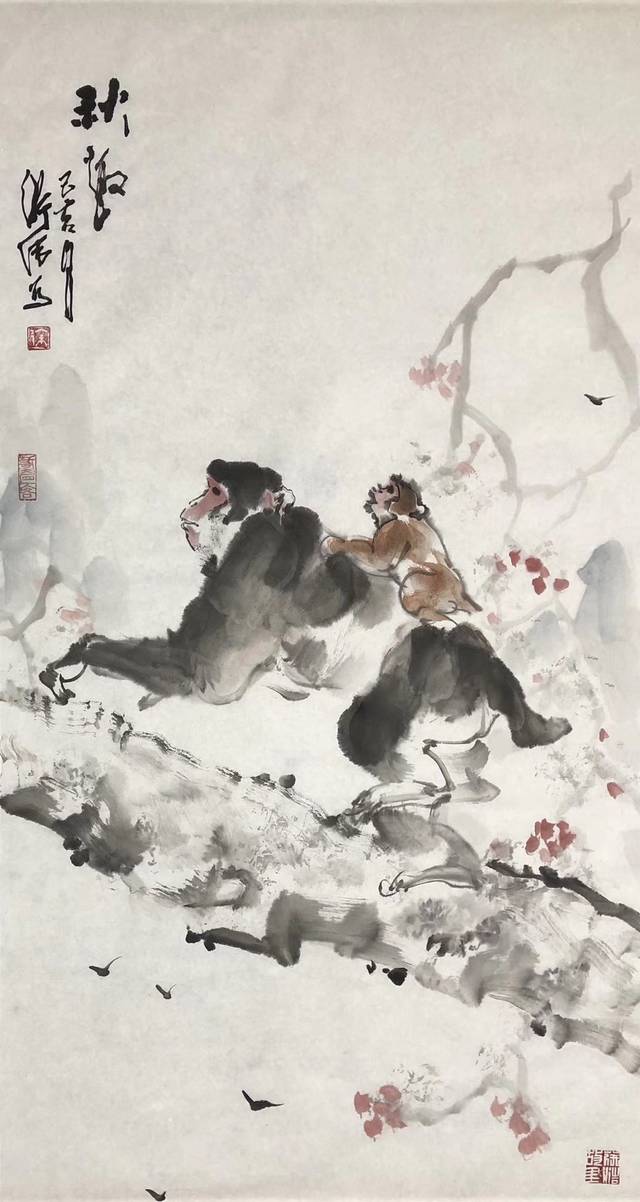 中国画猴第一人—徐卫伟