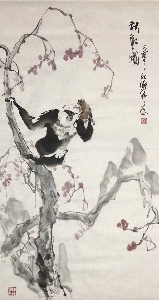 中国画猴第一人—徐卫伟