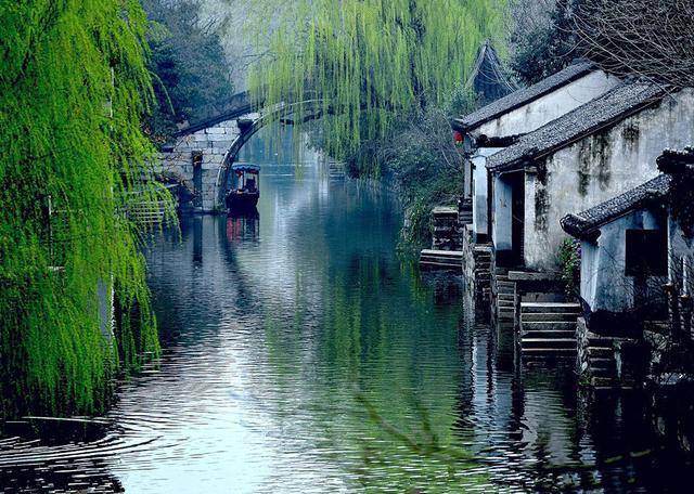 原创诗情画意的千年古镇 小桥流水的恬淡时光