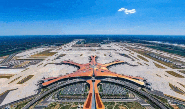 超高颜值!北京大兴国际机场昨日投运,宁波人飞北京有新选择了!
