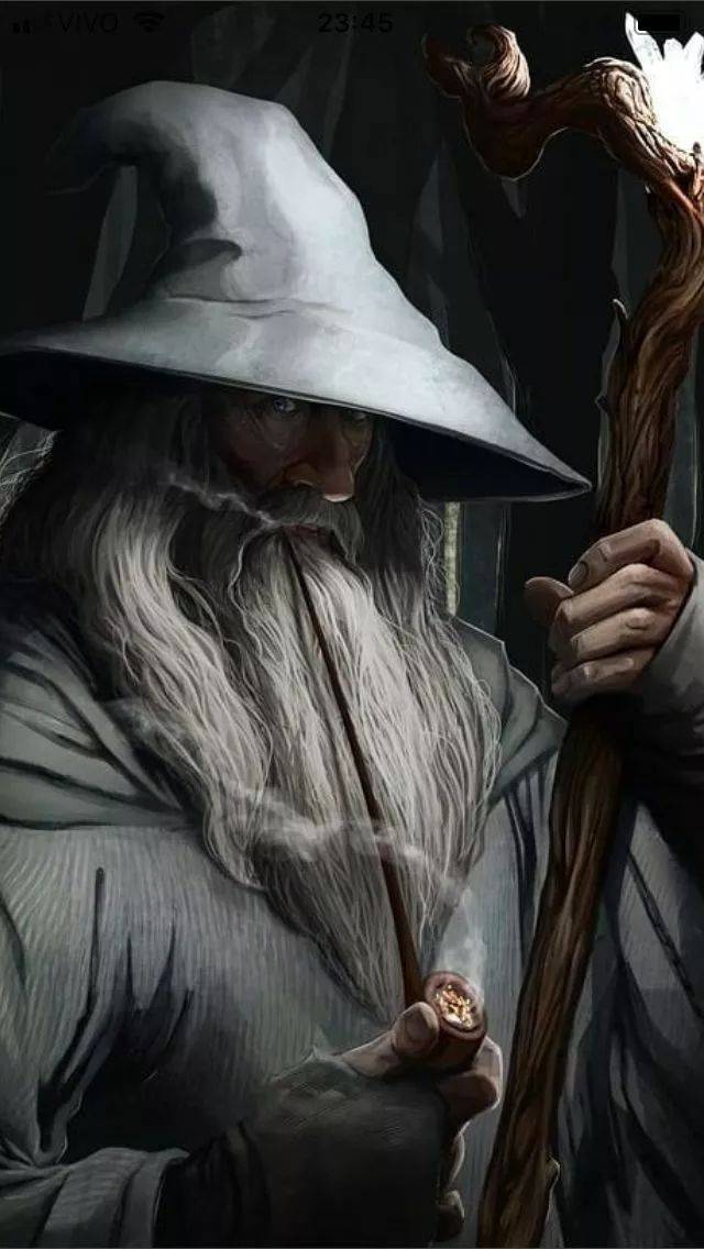几乎所有魔法师的原形都来自于他—高帽子,白胡子的老头
