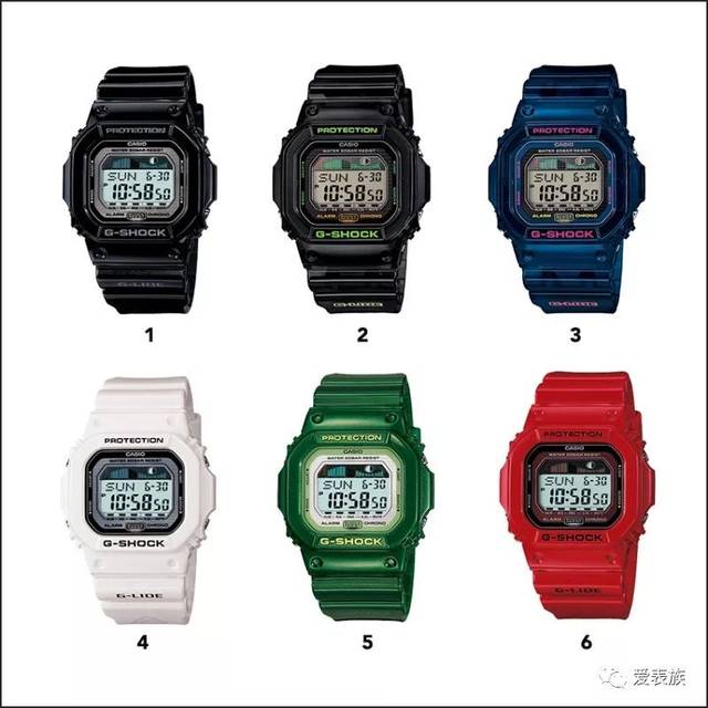 7. g-shock glx-5600系列| 2008年