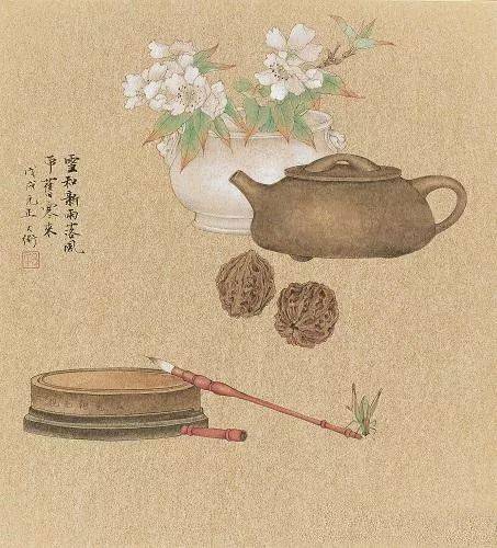 吕大卫| 清新优雅的清供博古画