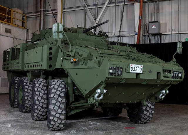 lav6.0型8×8轮式装甲车