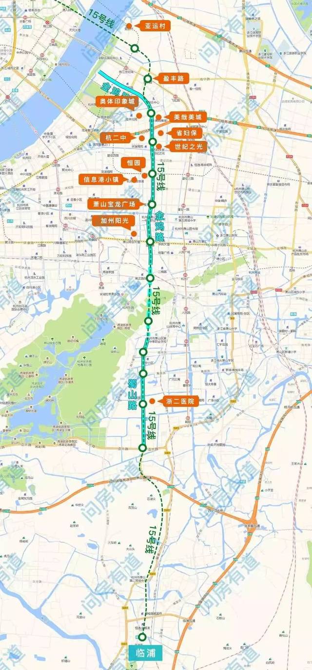杭州地铁四期规划,瓜沥,靖江,南阳都有新增线路?