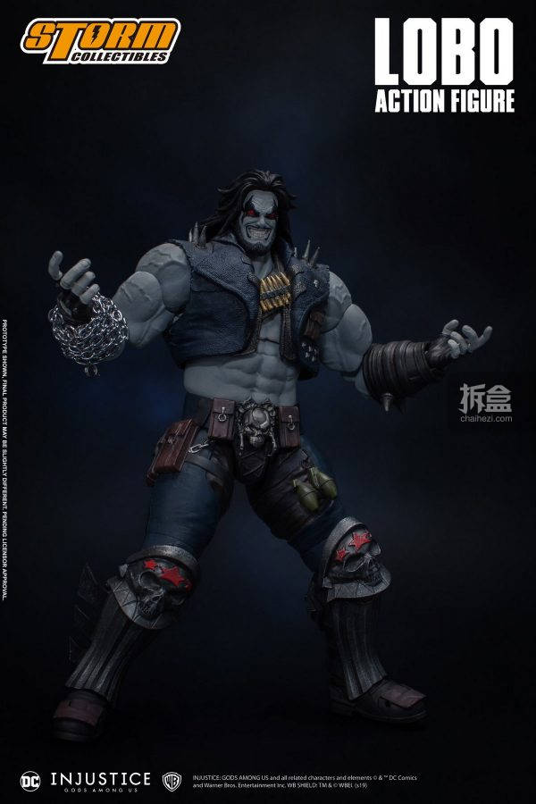 storm toys《不义联盟:人间之神》lobo罗伯1/12可动人偶