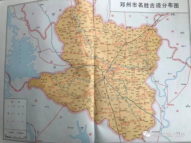 邓州历史地图合集