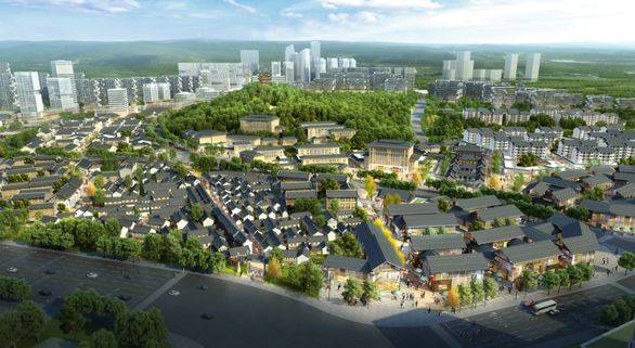 呈贡区三台山城市更新项目,以"打造昆明文旅休闲客厅核心区· ced