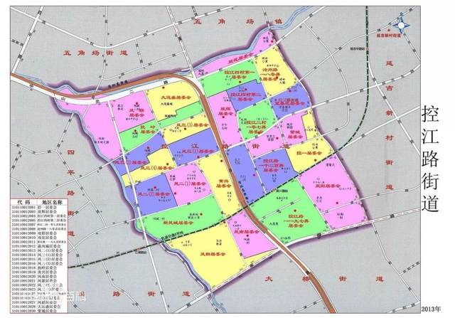 控江路街道因控江路而得名,位于杨浦区中部,东至双阳路,与延吉新村