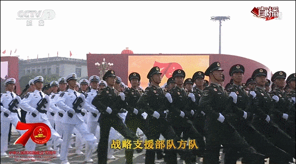 没关系!70张动图带你重温阅兵式