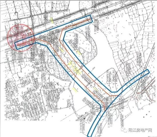 2,南浦大道三期规划红线图 中洲大道延长线(南段)房屋征收补偿方案