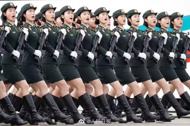 国庆阅兵女兵方队第一排中,有位无锡姑娘!太惊艳了