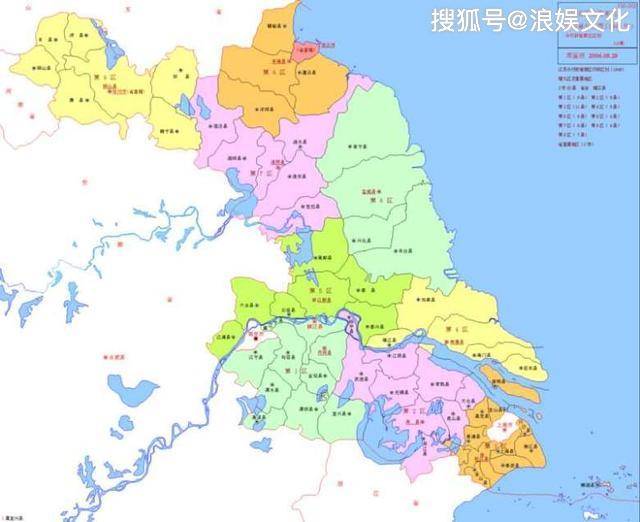 建国后,江苏这十个县先后划入上海,原隶属于哪里?