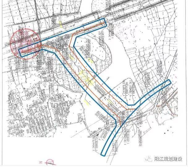 阳江市金郊路,三江中路,沿江路,中洲大道,金城路等道路房屋征收补偿