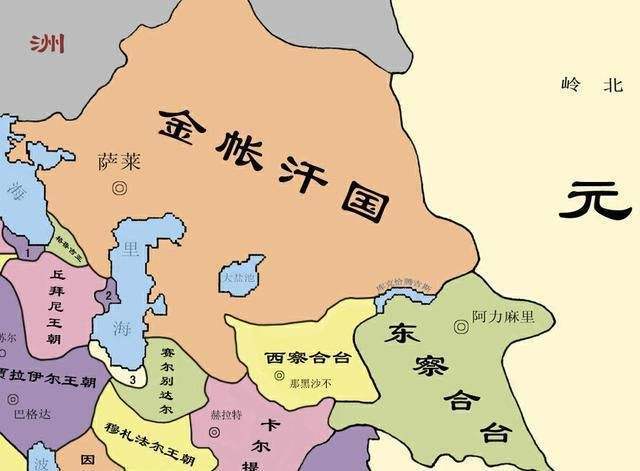 这个"金帐汗国"正是让俄罗斯的前身,罗斯公国等东欧国家既爱又恨的