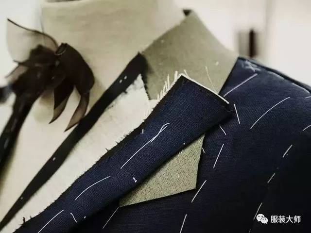 男士西服从开版到纯手工成衣全过程
