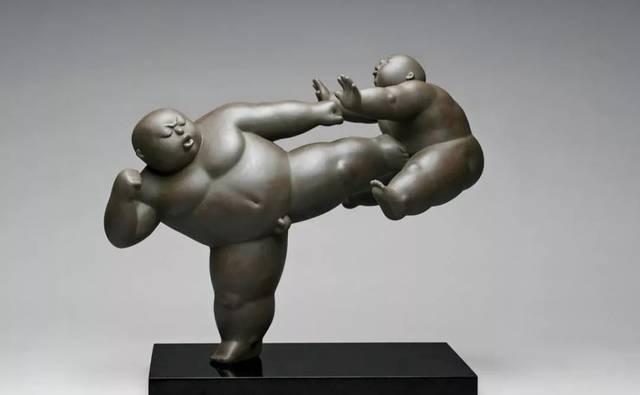 雕塑功夫·抗/青铜/2009年/100x60x73cm