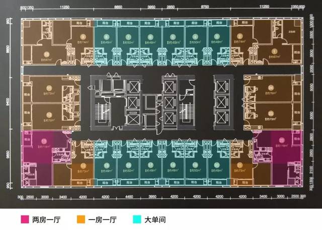 目前,深业中城公寓的单价在9-12.8万/平