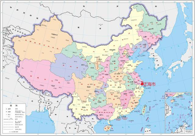 上海市位置图