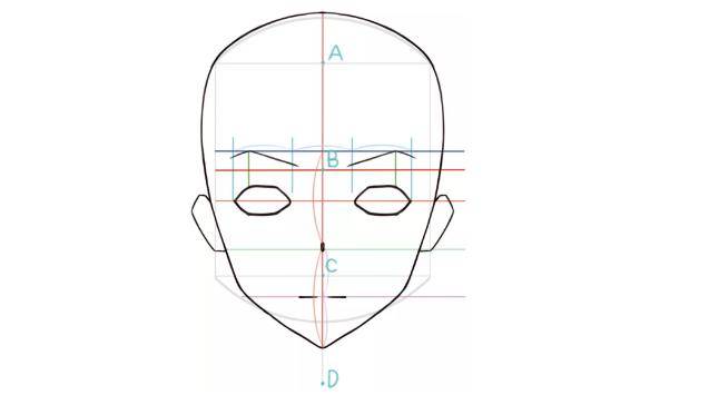 教你轻松绘画脸部轮廓的画法!
