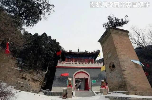 陕西蒲城千年神社尧山