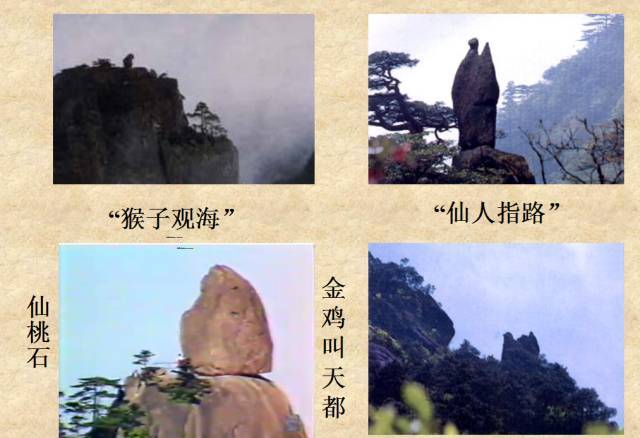 课文主题: 本课生动地介绍了闻名中外的黄山风景区有趣的奇石,怪石