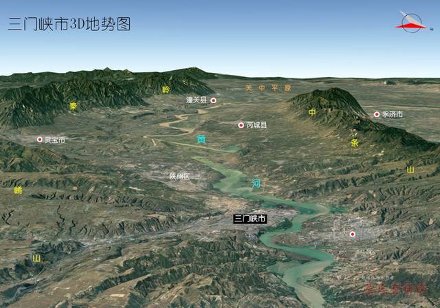 三门峡与函谷关崤函通道上的重要节点